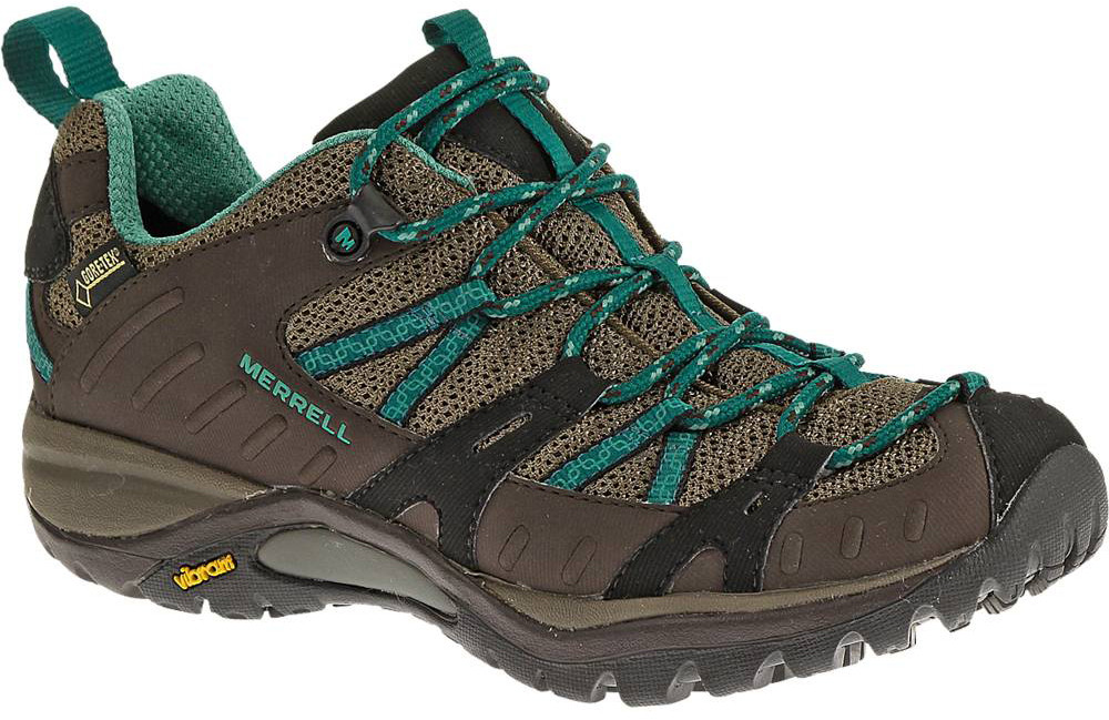 Merrell Women's Charcoal/Ultra Marine Siren Sport Gore-tex XCR 7 B(M) US,  price tracker / tracking,  price history charts,  price  watches,  price drop alerts