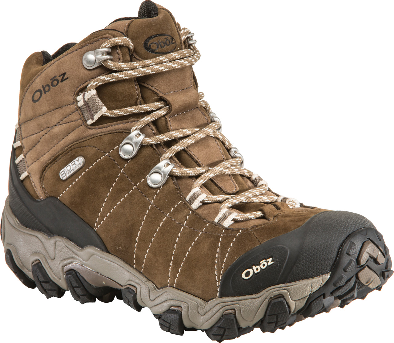 Bottes De Randonnée Oboz Bridger Femme Taille 38.5 Rouge - Imperméables B-Dry, Occasion
