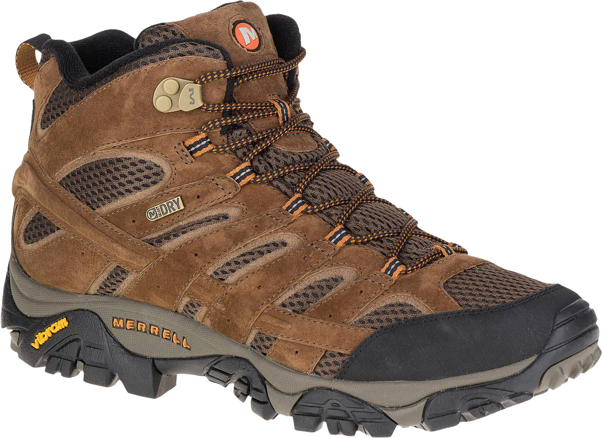 Merrell Men's Moab 2 Hiking Shoes, Waterproof