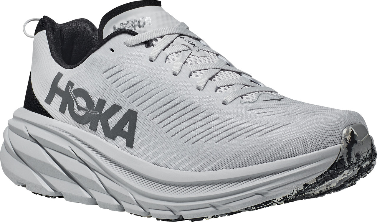 HOKA ONE ONE Rincon 3 Mens Shoes Size 10, Color: Black/White