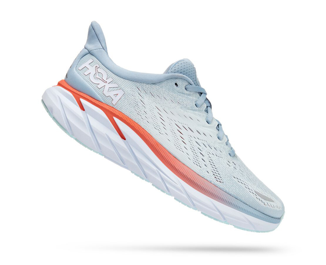 hoka all white