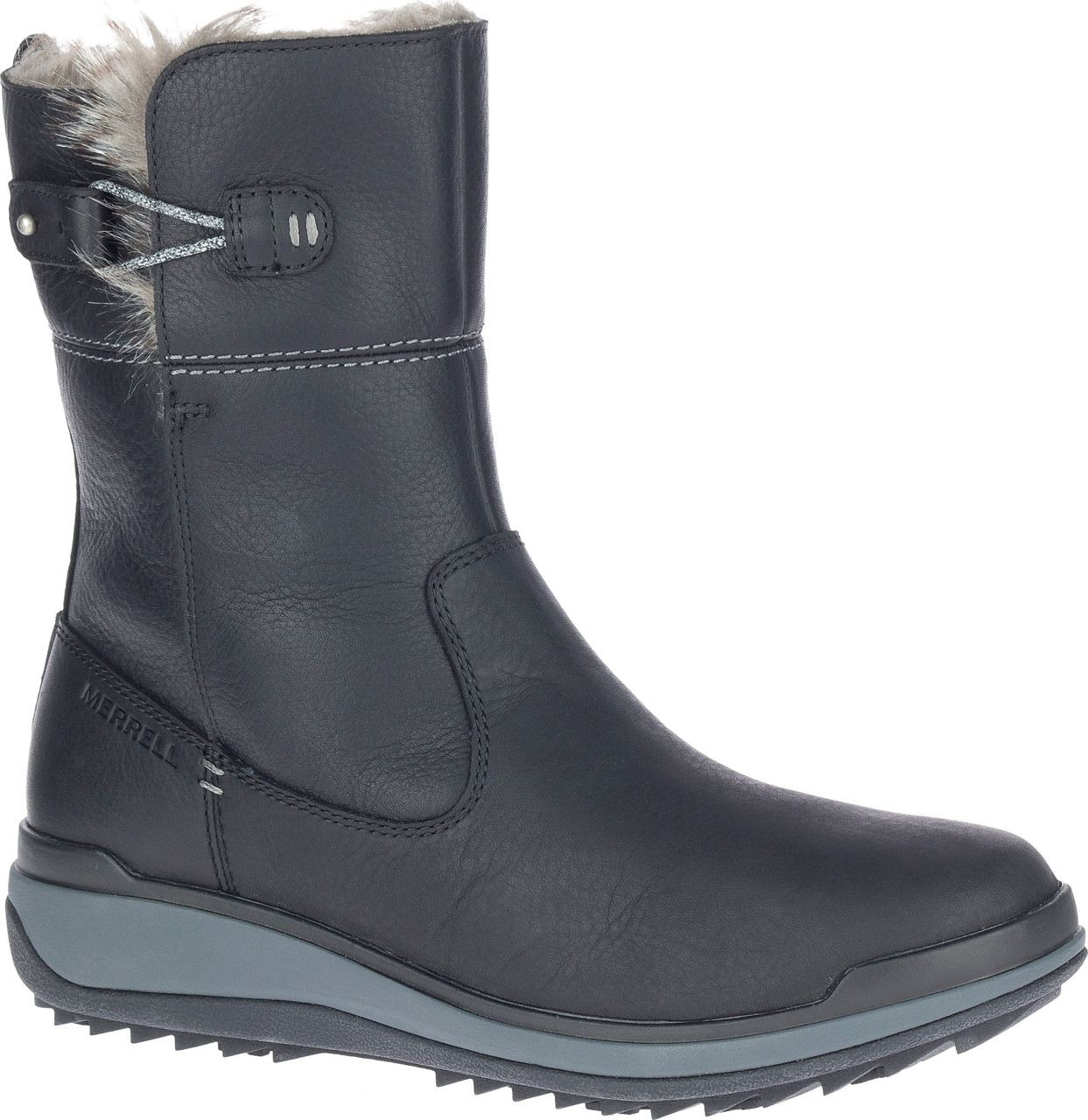 Merrell Womens Snowcreek Cozy Polar Waterproof Boots - Black – Sole To Soul  Footwear Inc.