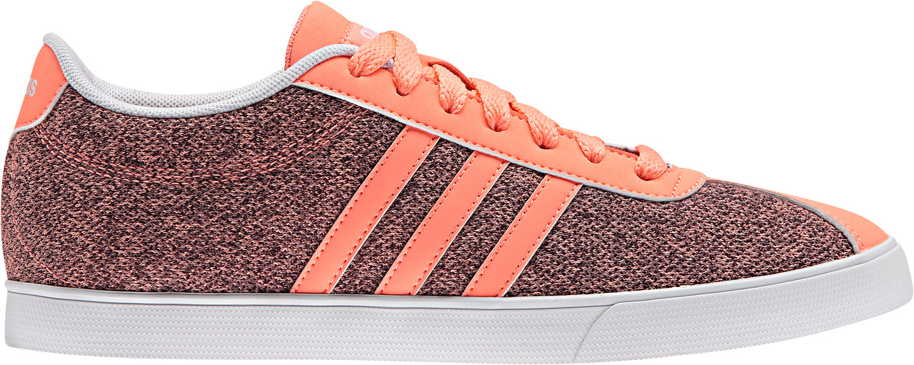 Adidas courtset store leather ladies trainers