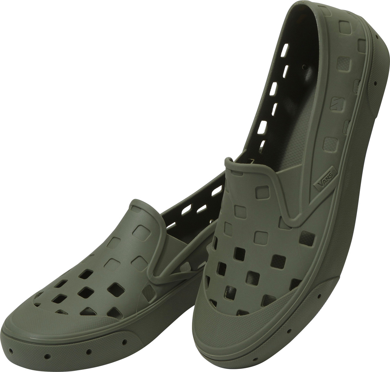 vans trek slip on mens 10