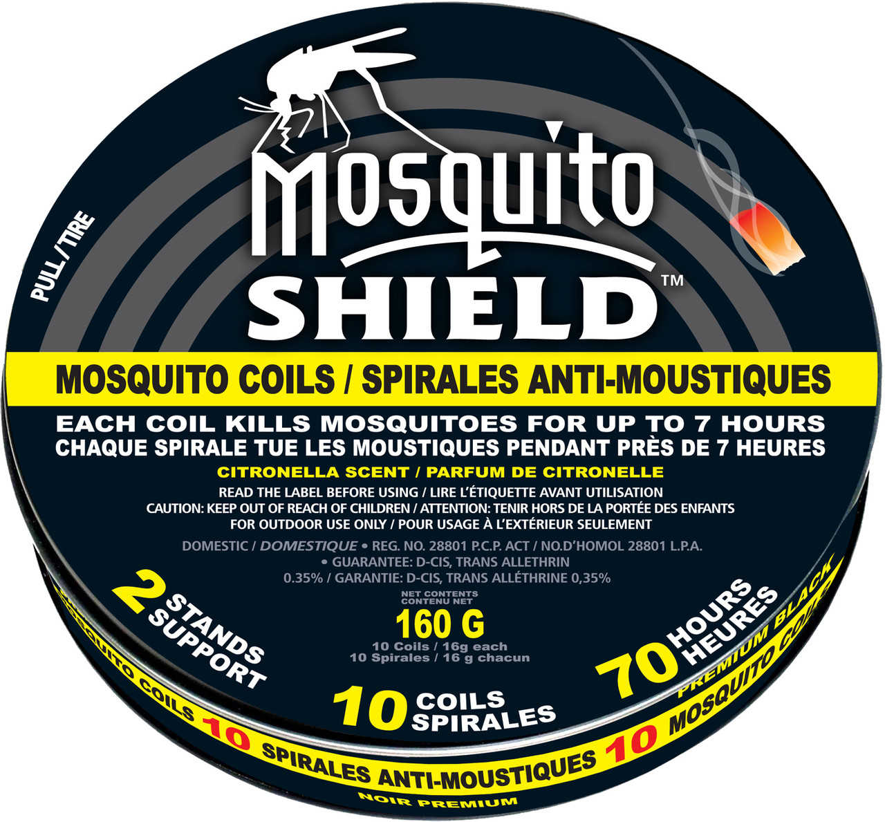 Mosquito Shield 175mL 12 Hour Piactive Deet Free Insect Repellent