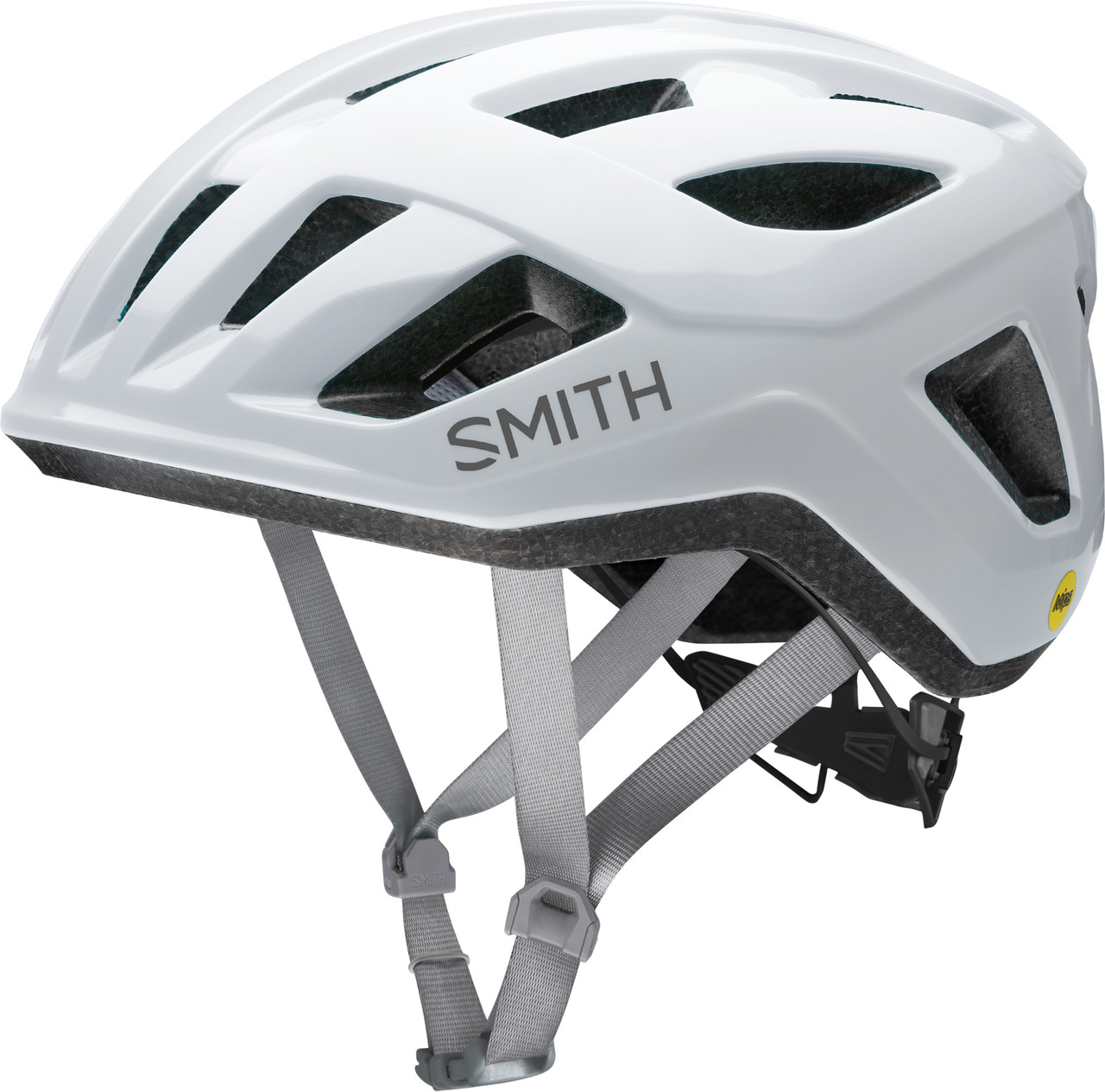 Smith Optics Network MIPS Road Cycling Helmet - White/Matte White