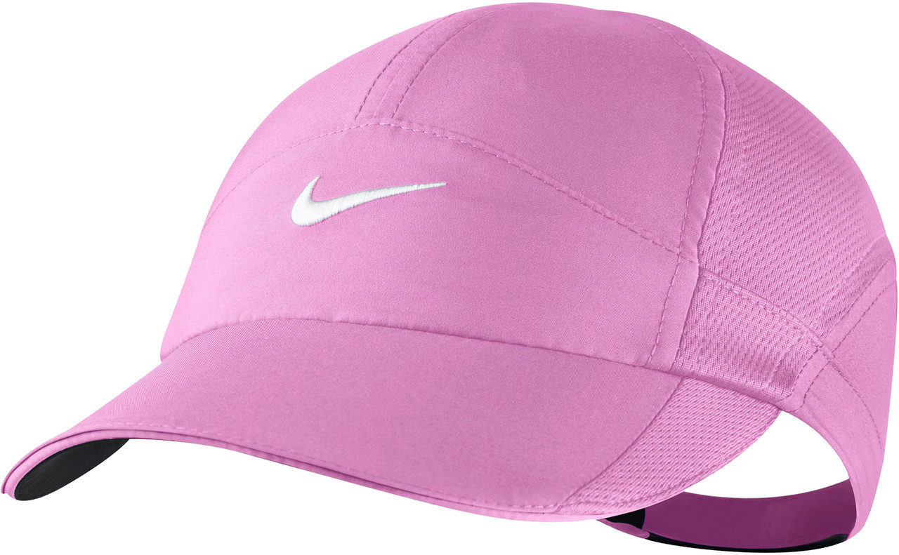 Nike Sportswear AeroBill Featherlight Women's Adjustable Cap, Archaeo Pink/Silver  