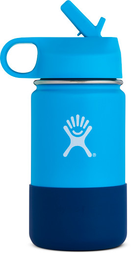 Hydro Flask - Kids Water Bottle 354 ml (12 oz) - Vacuum Insulated Stainless  Steel Toddler Water Bottle - Silicone Flex Boot, Easy Sip Straw Lid