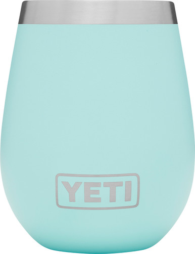 YETI RAMBLER 10 OZ WINE TUMBLER -WHITE -BRAND NEW-Says RYAN on it