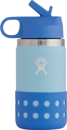 Hydro Flask Kids Wide Mouth Straw Lid 355ml JR Bottle (honeydew)