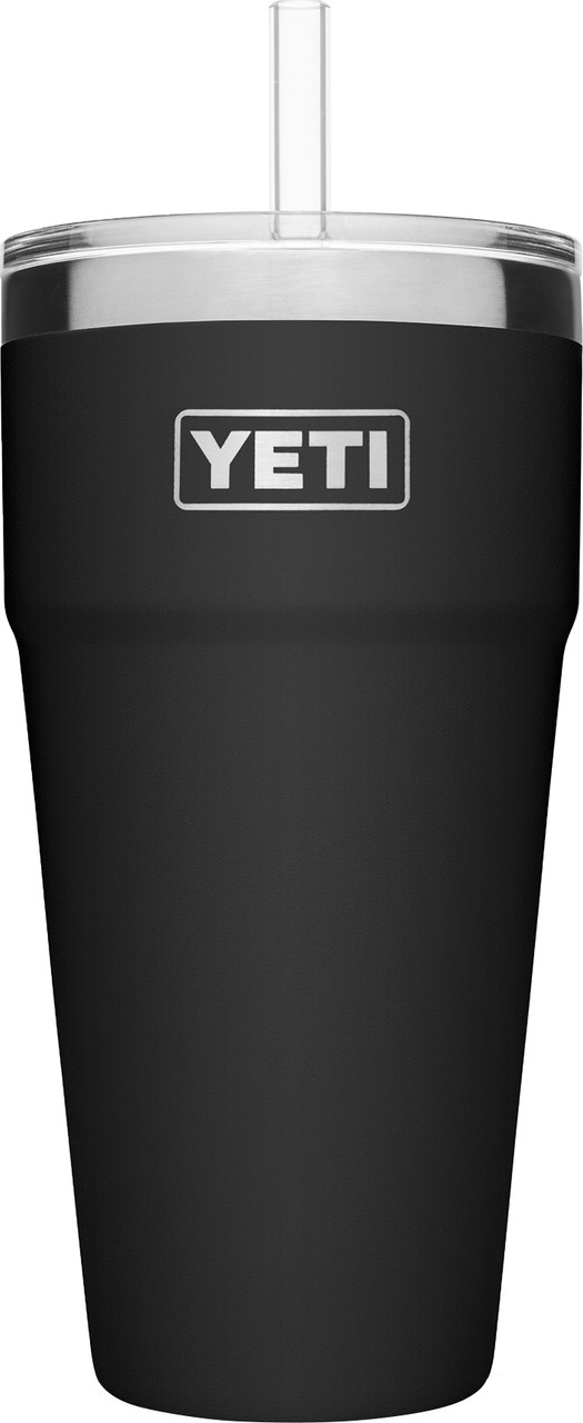 YETI CA Rambler 769 ml Stackable Cup with Straw Lid