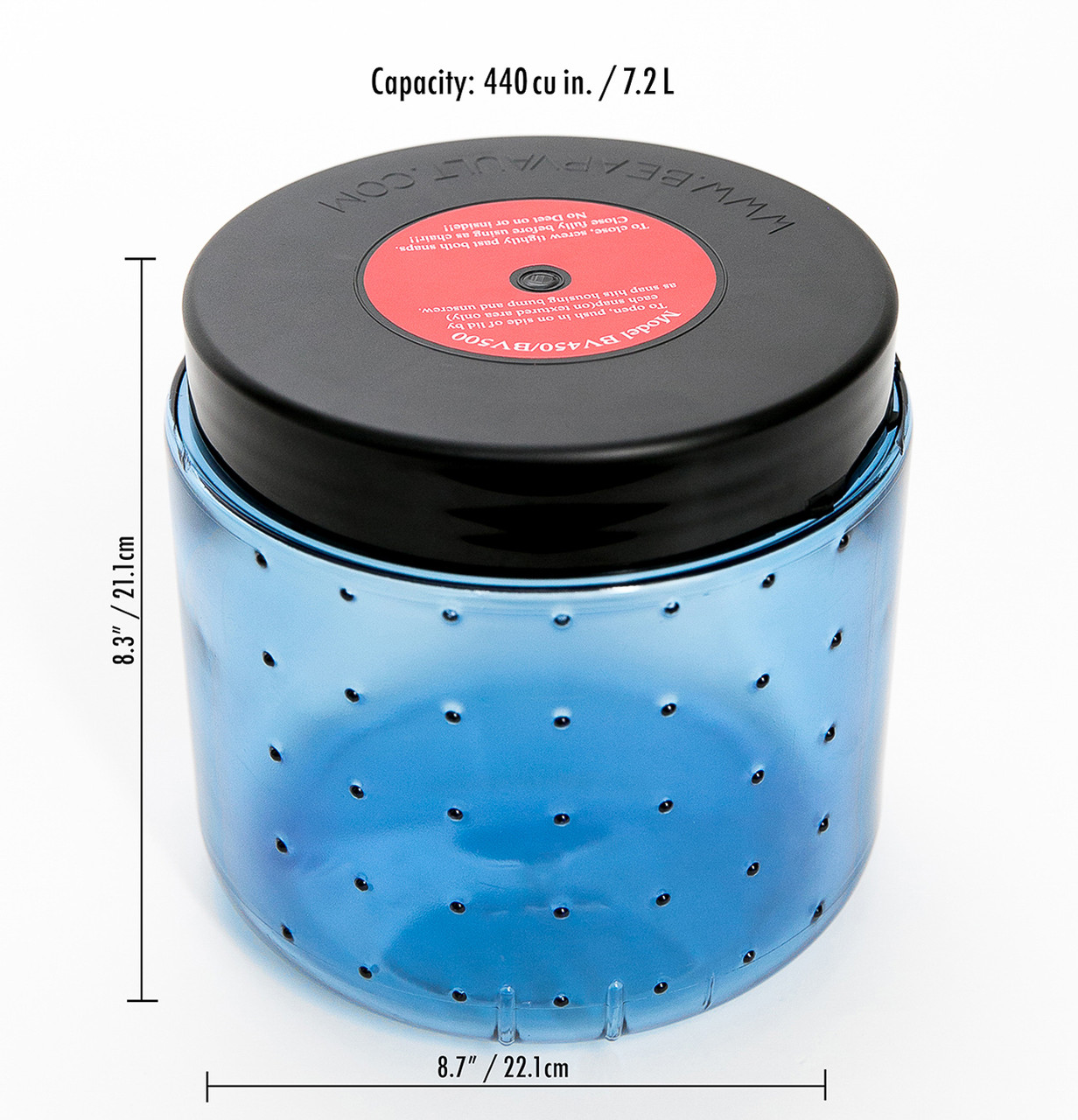 BearVault BV450 Bear Resistant Food Canister | MEC