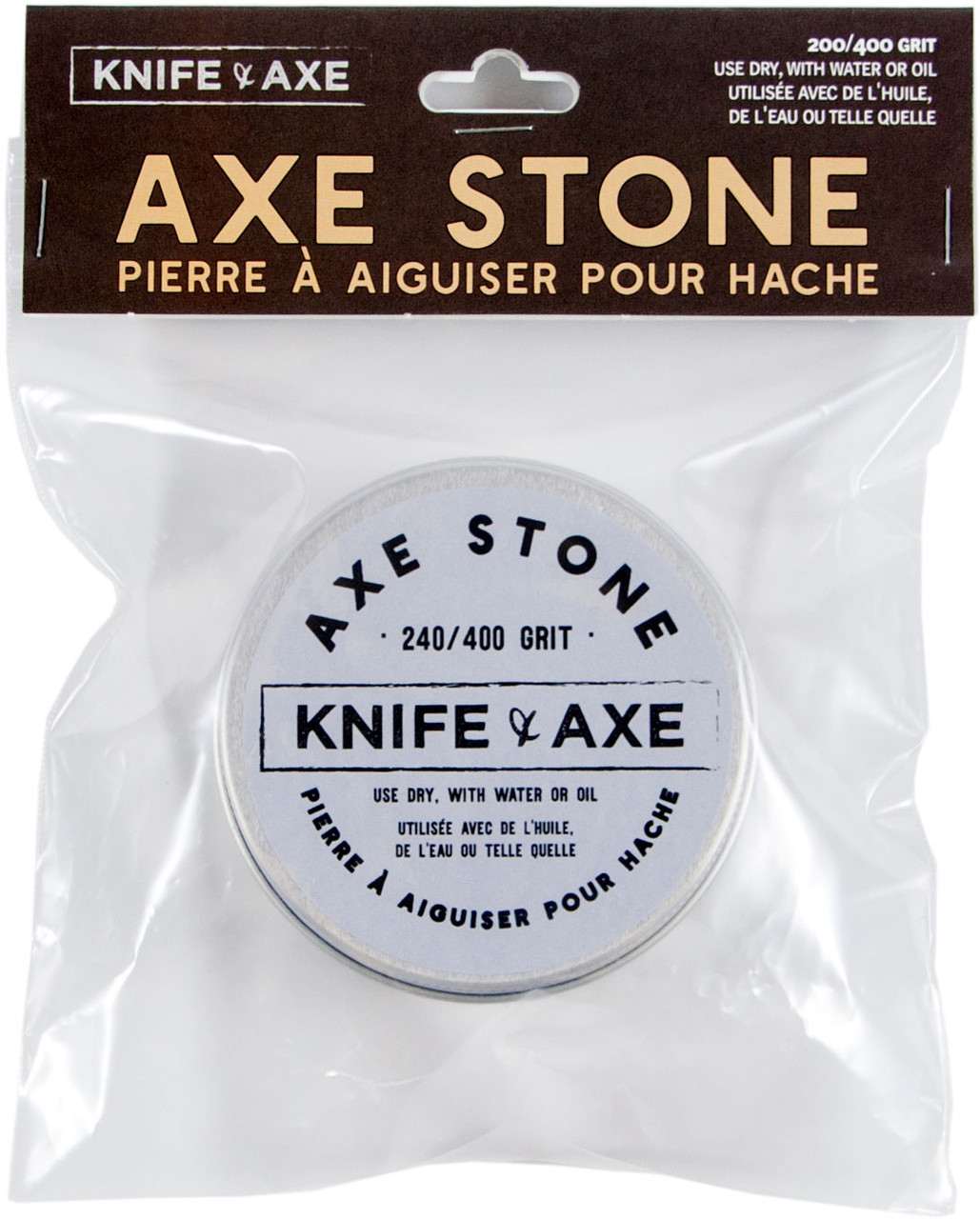 Knife & Axe Pierre à Aiguiser pour Couteau