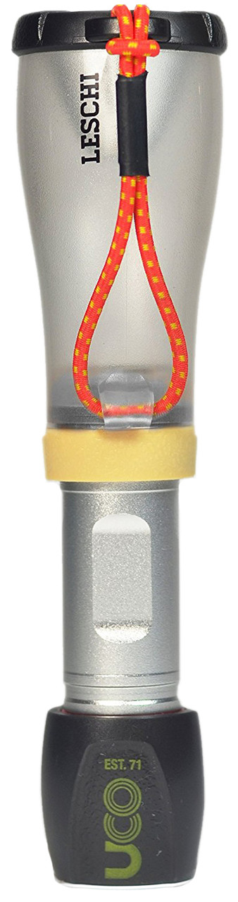 UCO Leschi Lanterna E Torcia 2-in-1 - Compatta Leggera Impermeabile Con Clip A Cavo