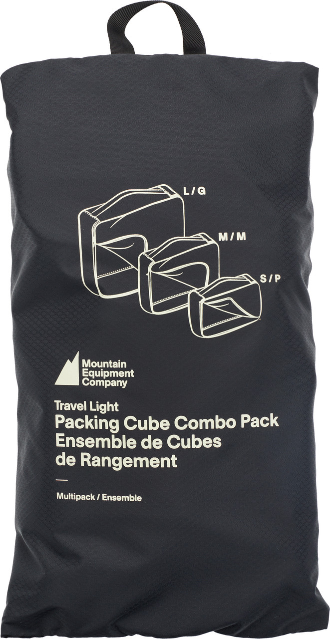 MEC Travel Light Packing Cube 3-Pack 