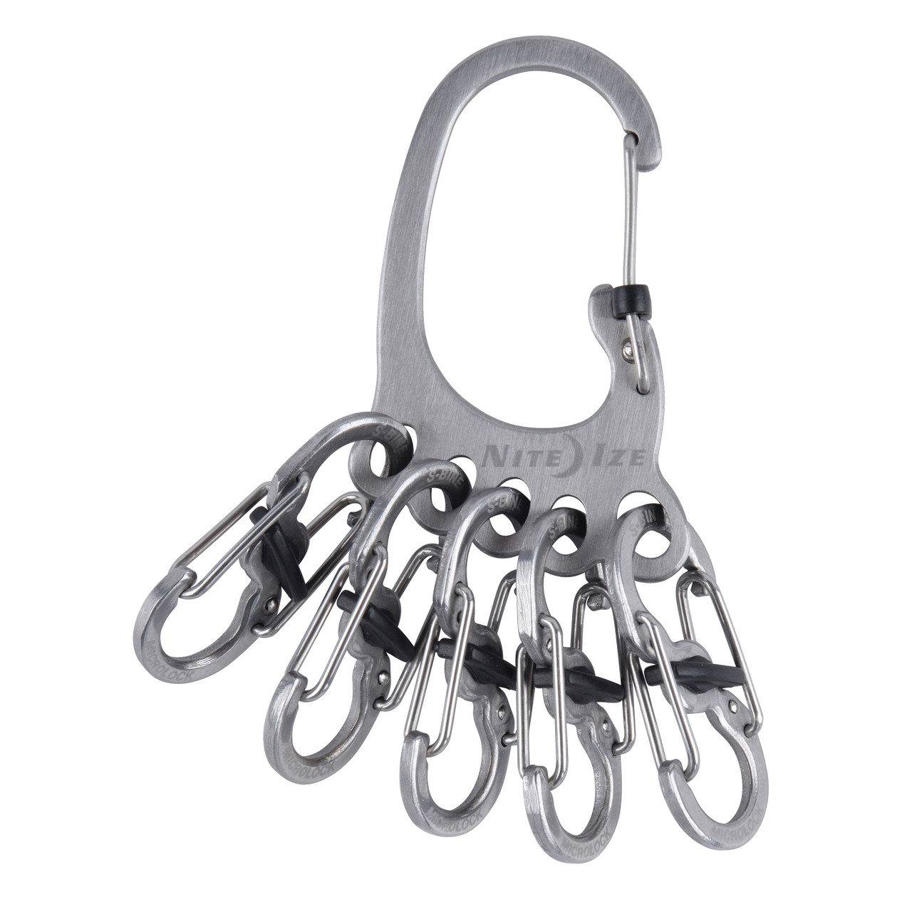 Porte-clé avec 6 mini mousquetons S-Biner MicroLock