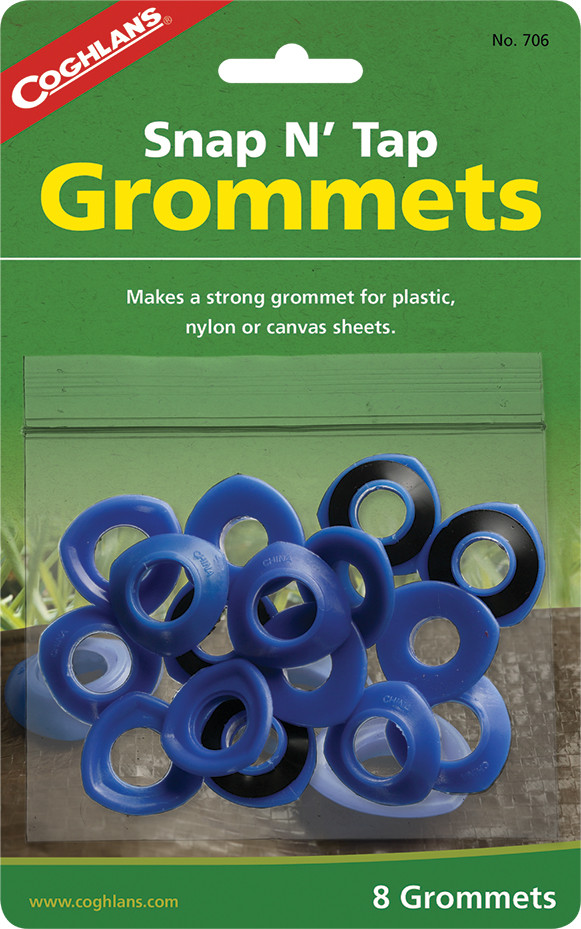 Coghlan's Plastic Tent/Tarp Grommets (8 Pack)