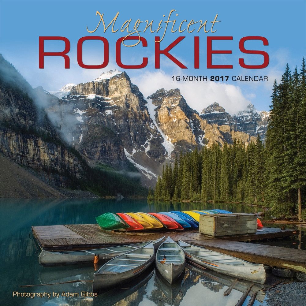 2017 Magnificent Rockies Calendar MEC