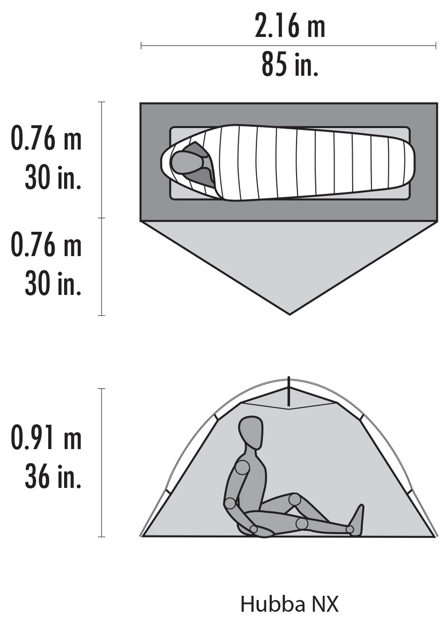 MSR Hubba NX 1-Person Tent (2018) | MEC