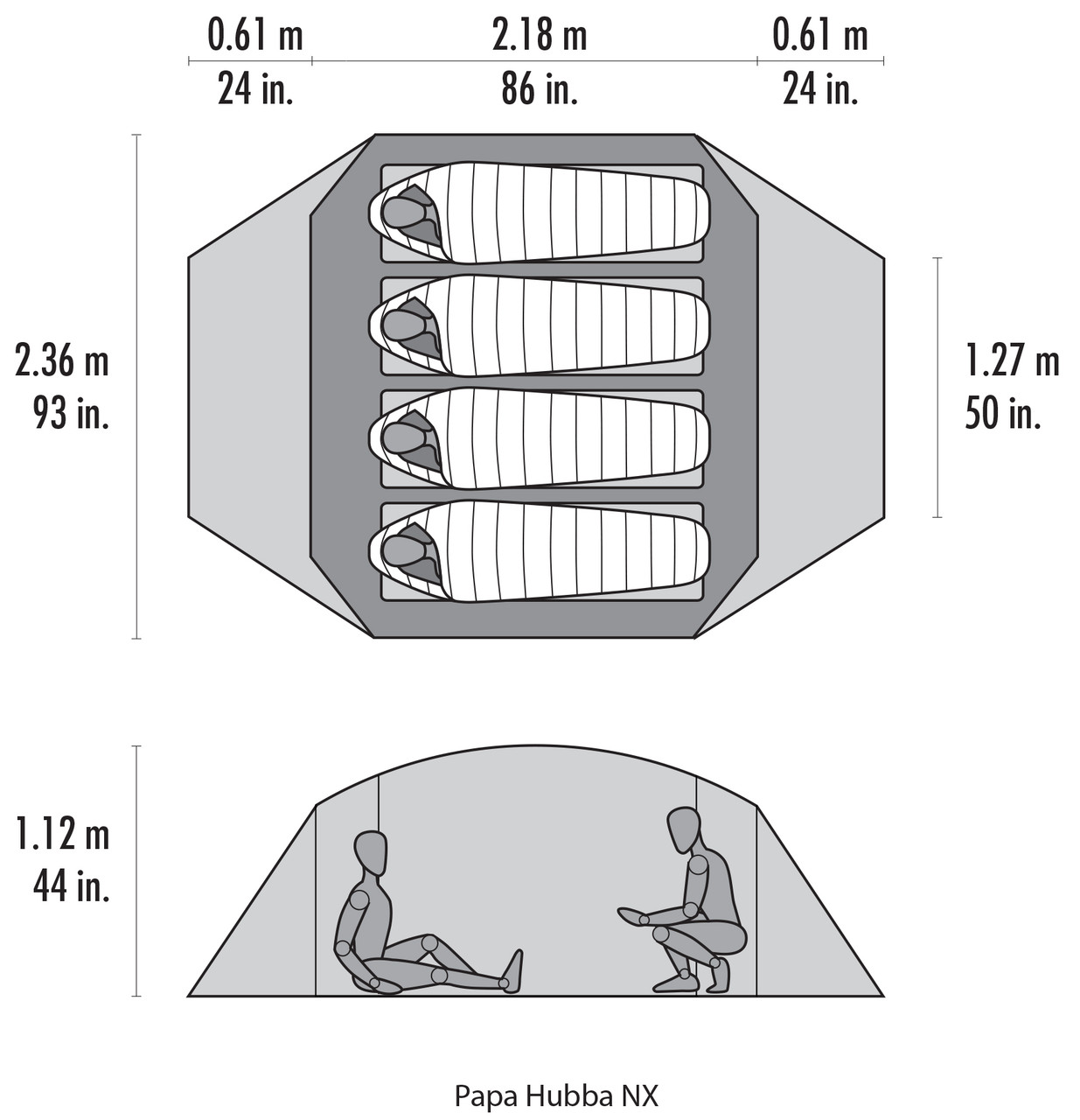 MSR Papa Hubba NX 4-person tent - Australian Geographic