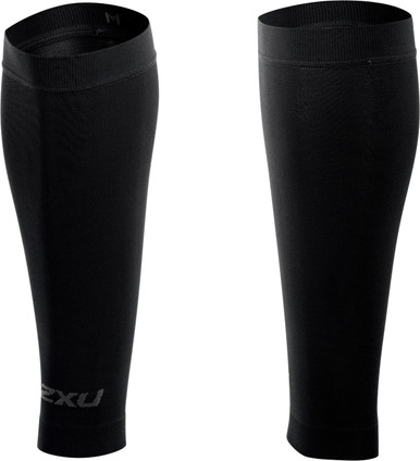 2XU Unisex Compression Calf Sleeves - Black/Grey