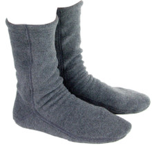 Polar Feet Fleece Socks - Soft Grey – Polar Feet® Ltd