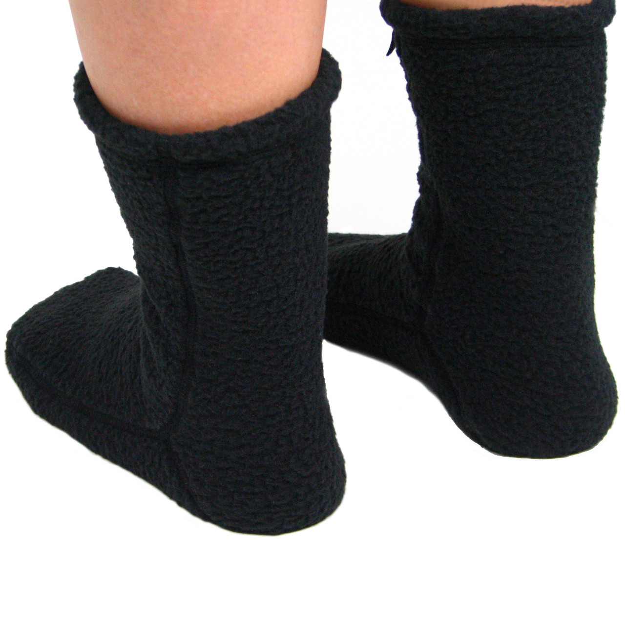 Polar Feet Fleece Socks - Soft Grey – Polar Feet Canada