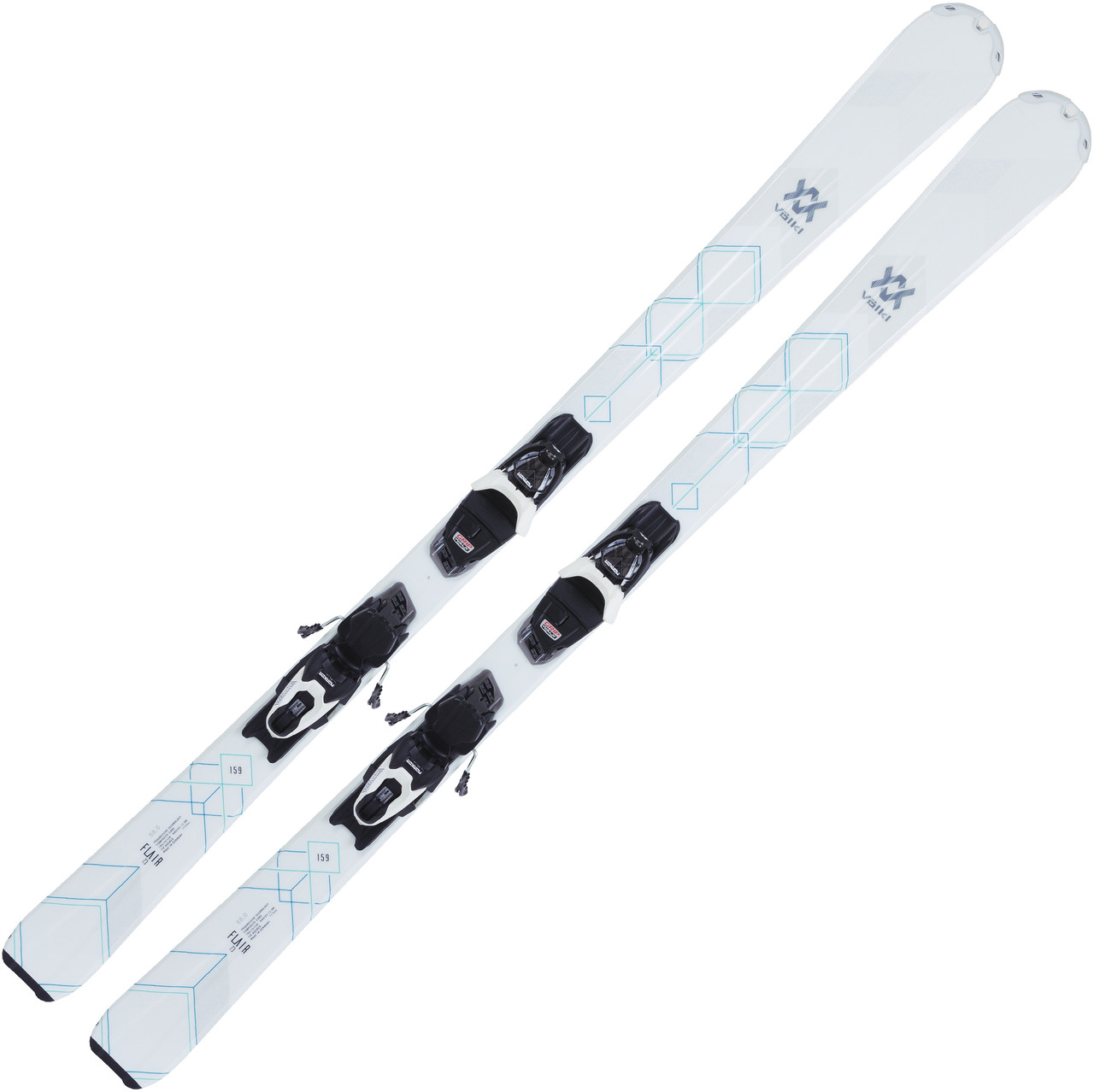 Volkl Flair 73 Skis with Bindings Women's MEC
