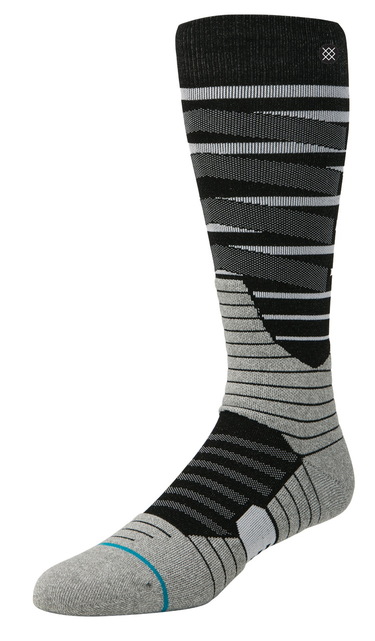 Smartwool Ski Zero Cushion Chasing Mountains Print OTC - Chaussettes de