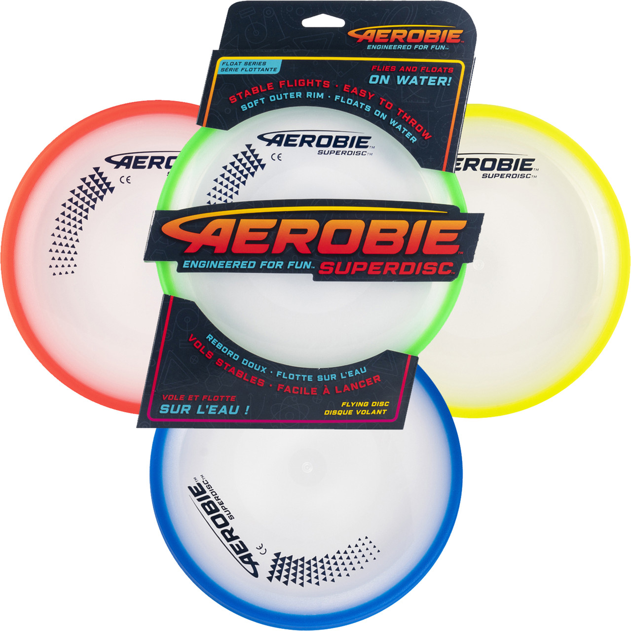Aerobie Pro Bague Volante (33 Cm De Diamètre) Couleurs Aléatoires