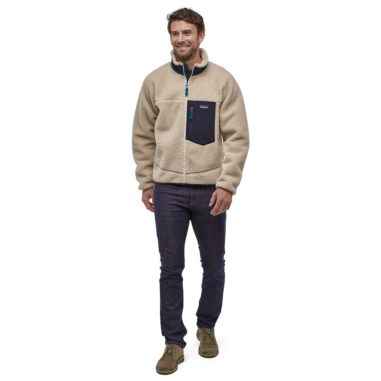 Patagonia men's classic store retro fleece jacket