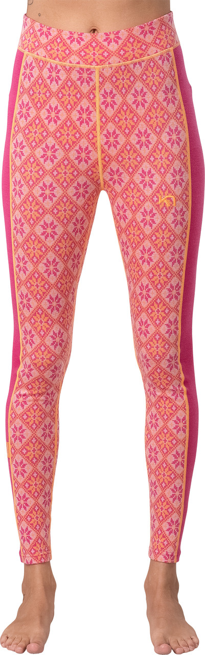 Couche Base Outdoor Collant Thermique Kari Traa Rose Light HW - Laine Mérinos 100% Pour Femme Collant Thermique Femme