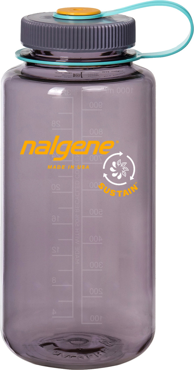 Nalgene Sustain 1L Wide Mouth Bottle - Aubergine