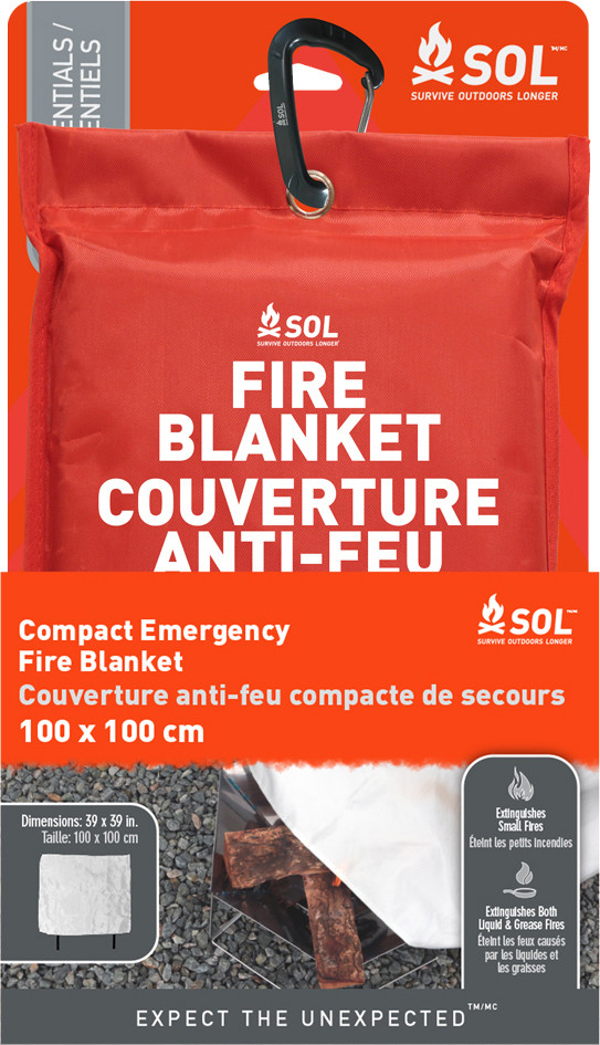 Survive Outdoors Longer Emergency Fire Blanket Compact MEC