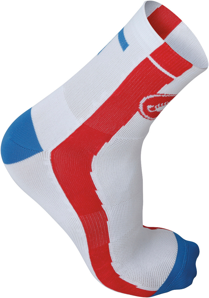 Chaussettes D'équitation Castelli Rouges Mi-mollet – Neuves Avec étiquettes