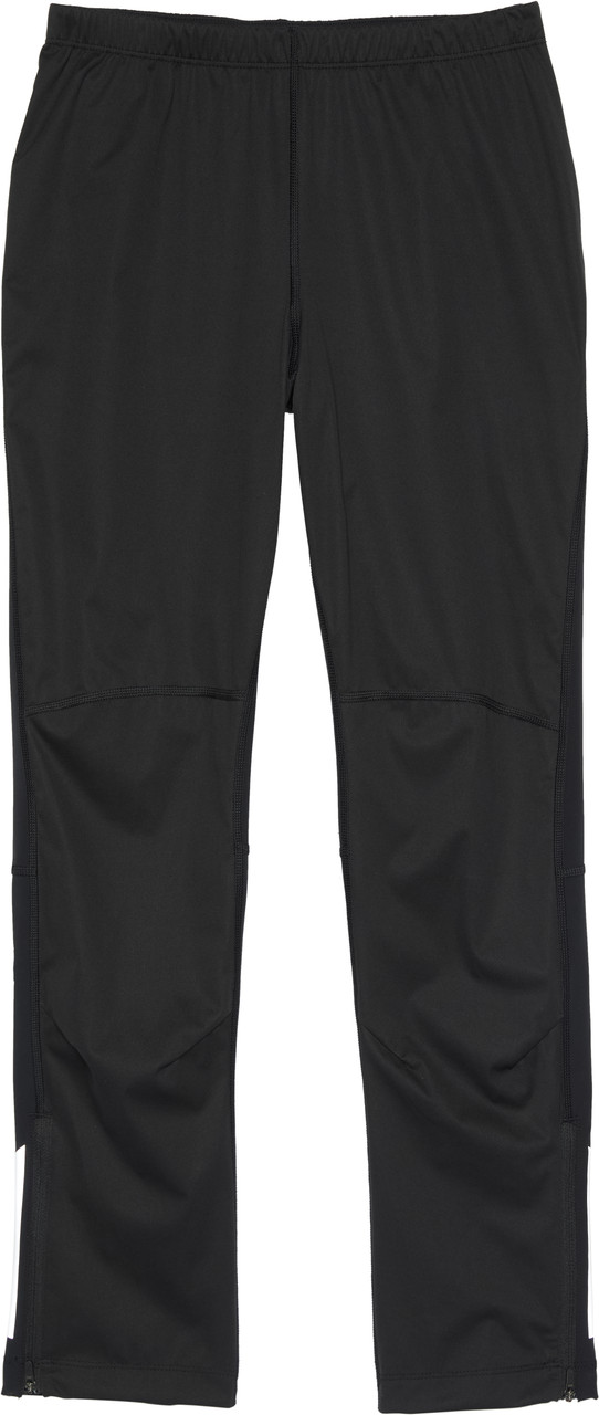 Windproof-panel brushed jersey legging, I.FIV5, Running Bottoms