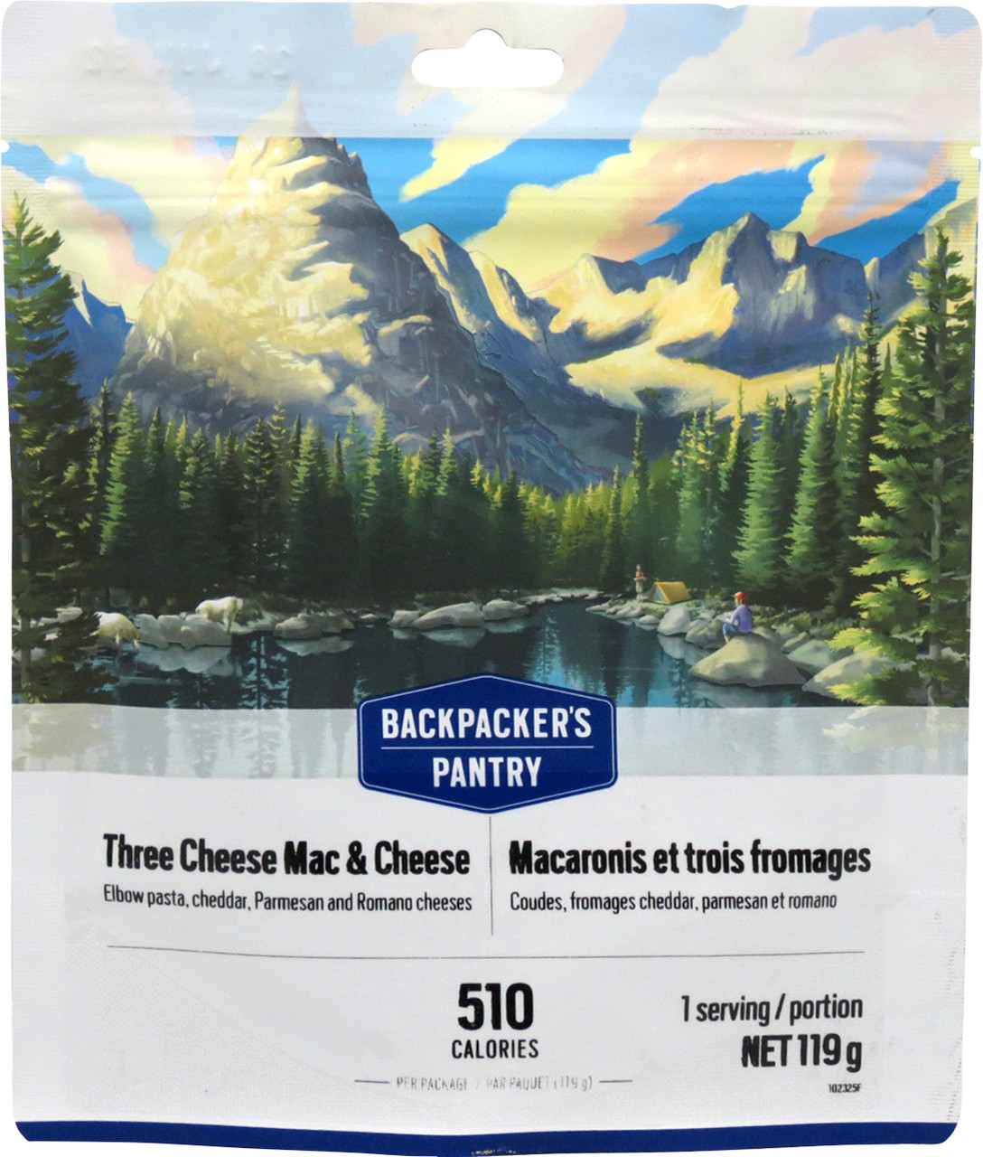 Backpacker's Pantry Kit di sopravvivenza di emergenza 3 giorni - vegetariano