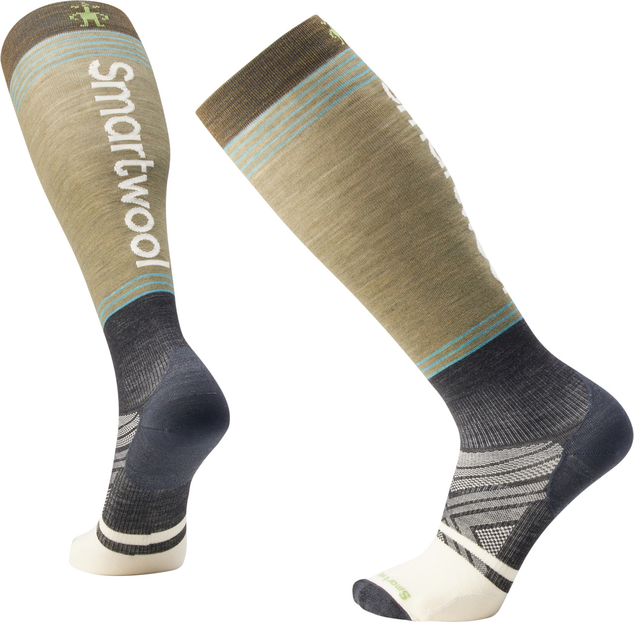 Smartwool Ski Zero Cushion Logo OTC Socks Unisex MEC