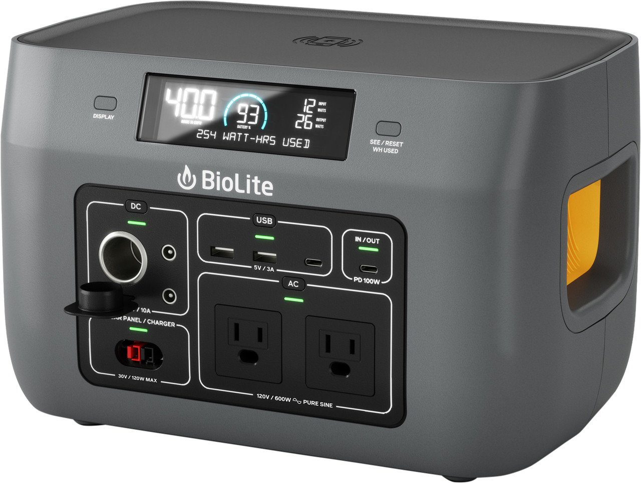 Chargeur BaseCharge 600 de BioLite | MEC 