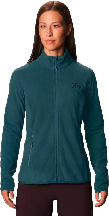 Alta Women's Two-Tone Full-Zip Fleece Jacket - Teal/Peacock - Large