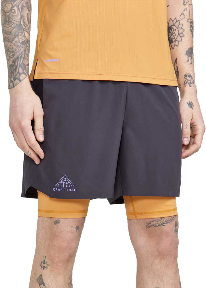 MEN'S PRO TRAIL RUNNING 2-IN-1 SHORTS