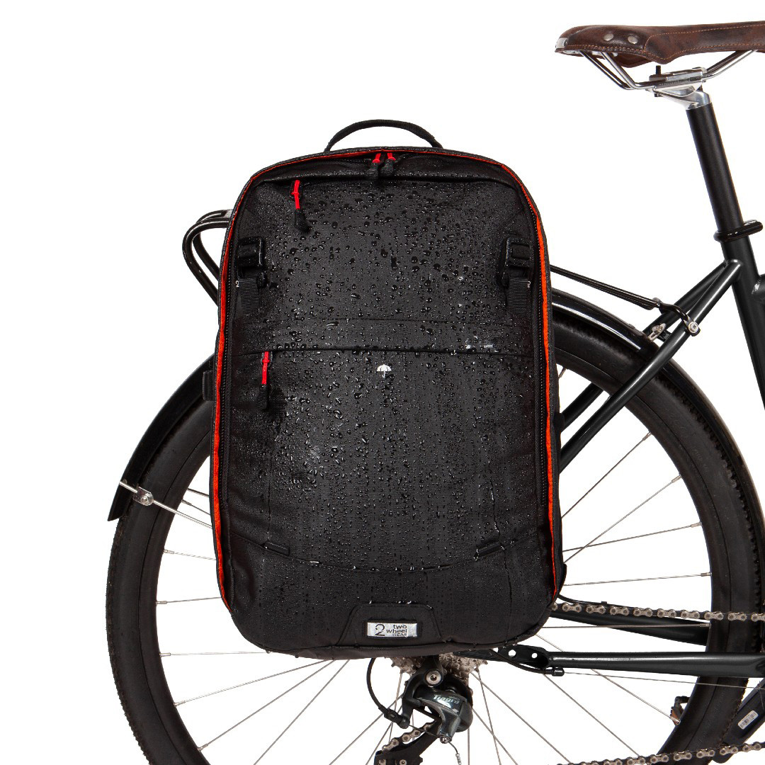 Two Wheel Gear Pannier Backpack Convertible LITE - Recycled Fabric