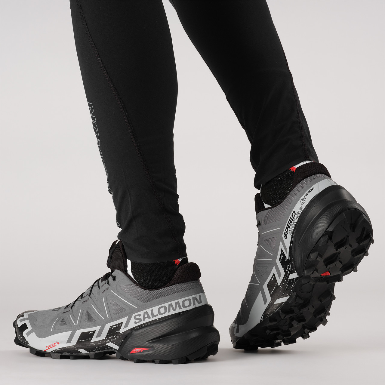 Salomon Men's Trail Running Shoes, Speedcross 6 Gore-TEX Black