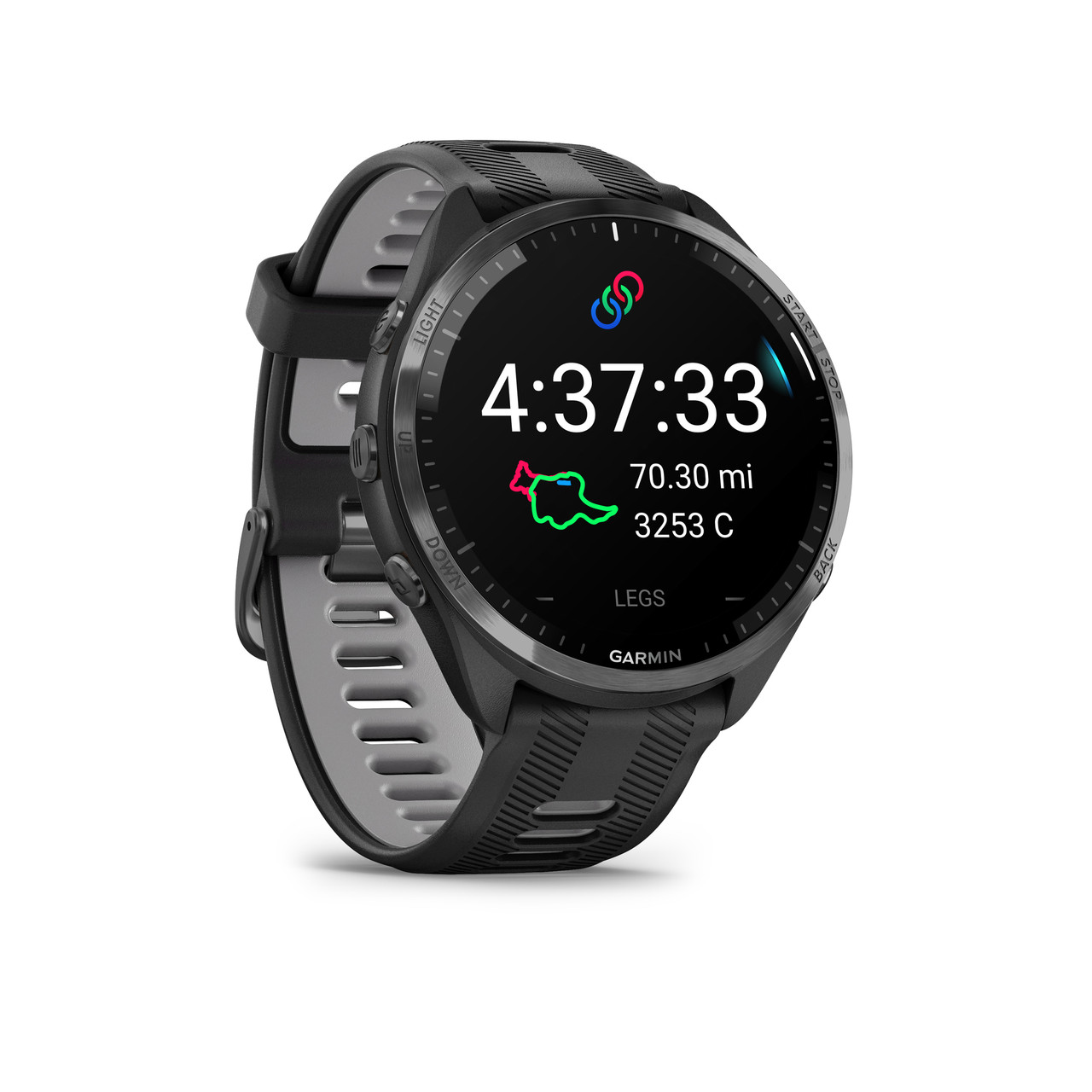 GARMIN - 【美品】Garmin Forerunner 965 Black (5283) Garmin Forerunner 965 47mm Bluetooth Running Smartwatch