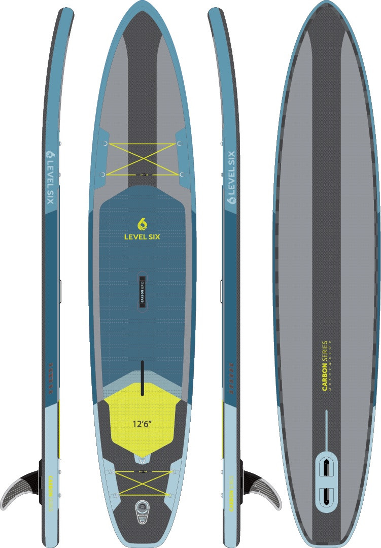 Level Six Twelve Six Carbon Inflatable SUP Package - Unisex | MEC