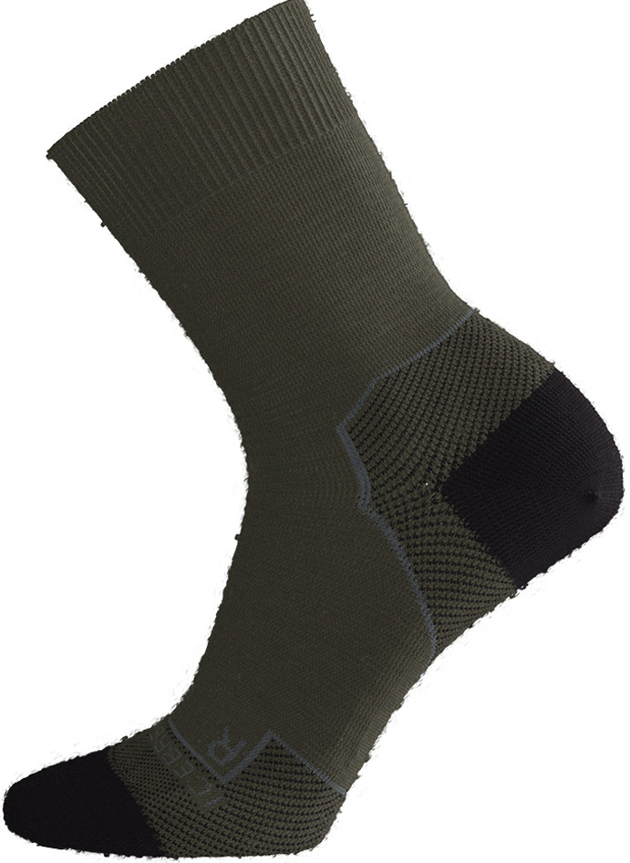 icebreaker Men's Merino Hike+ Light Mini Socks in Black | CL