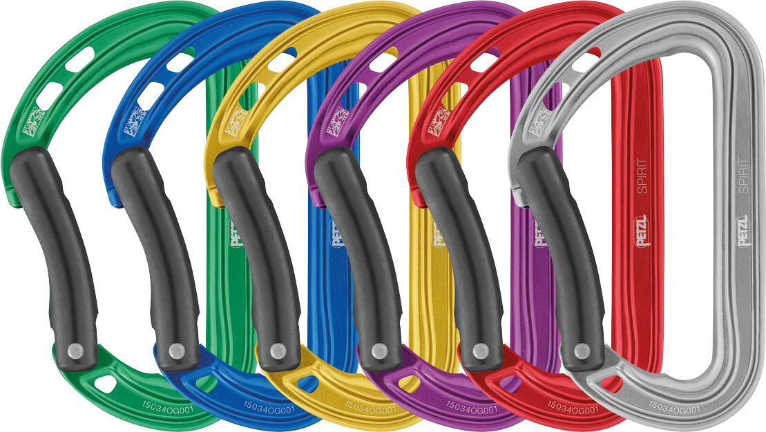 Mec Spirit Petzl Spirit Bent Gate Carabiner (6-Pack) | MEC