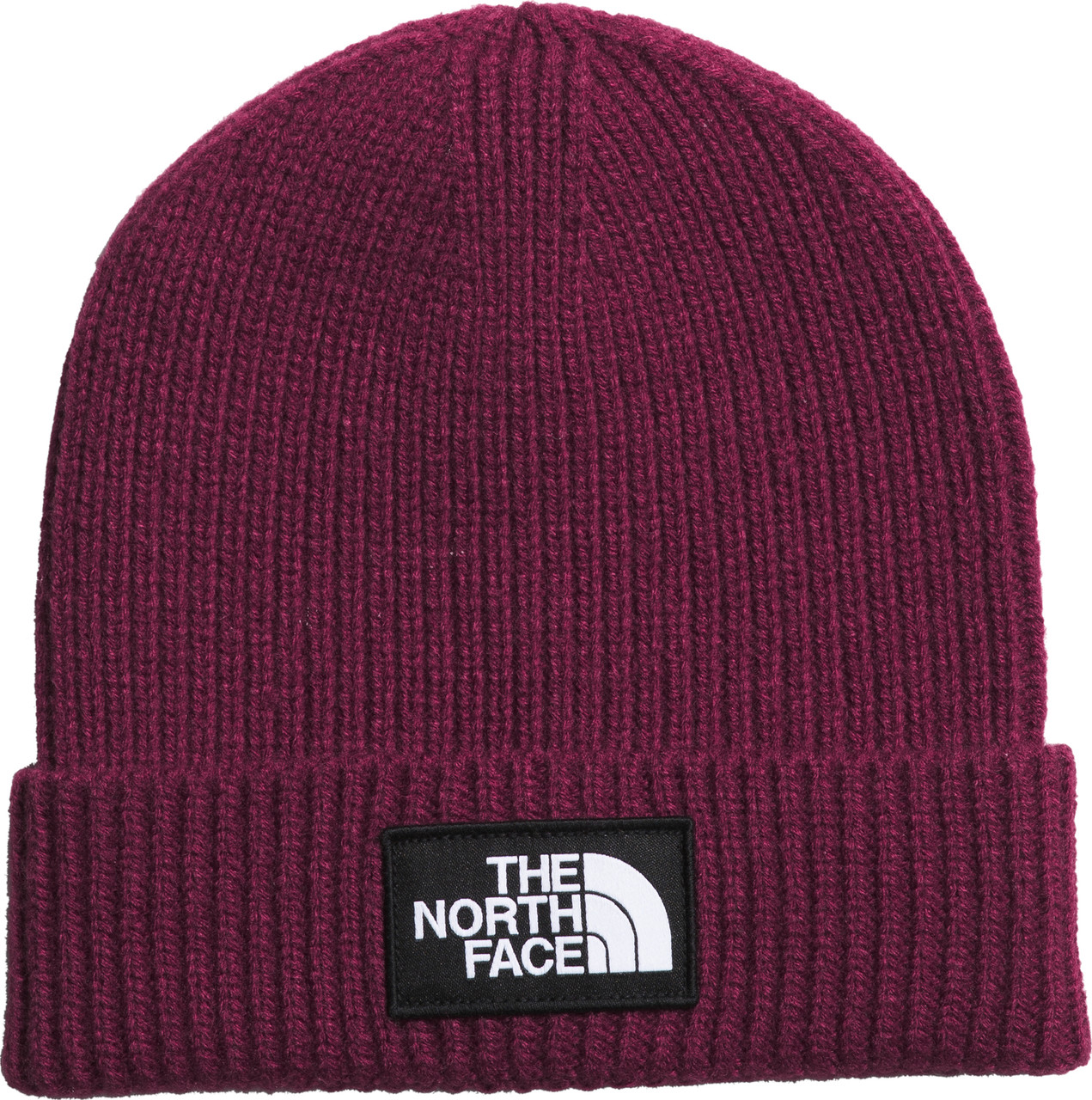 The North Face TNF Logo Box Cuffed Beanie - Unisex | MEC