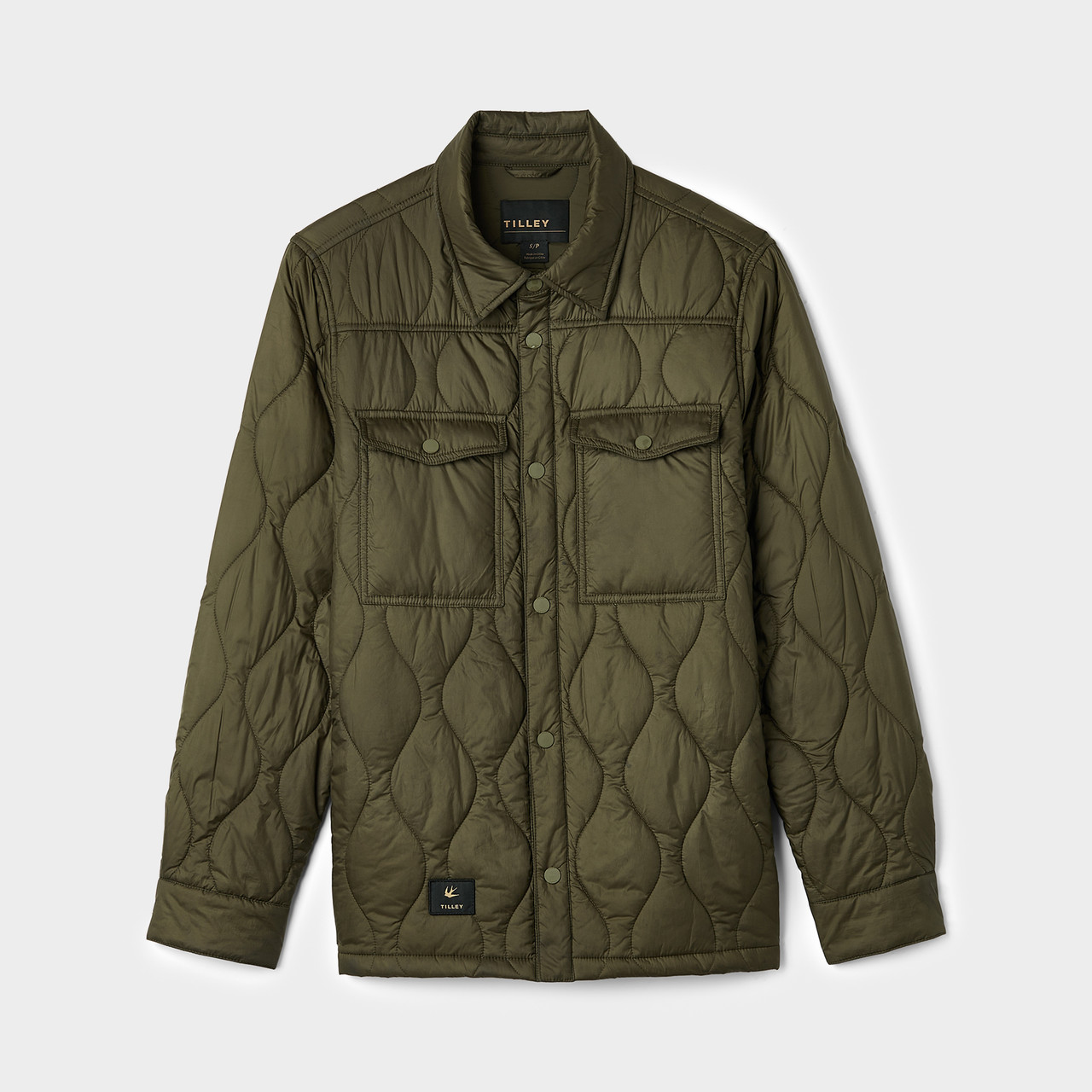 Tilley Quilted Shirt Jacket - Men's | MEC