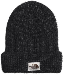 The North Face City Plush Pom Beanie - Gardenia White